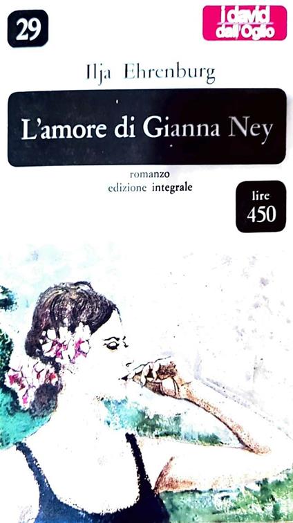 L' amore di Gianna ney - Il'ja Ehrenburg - copertina