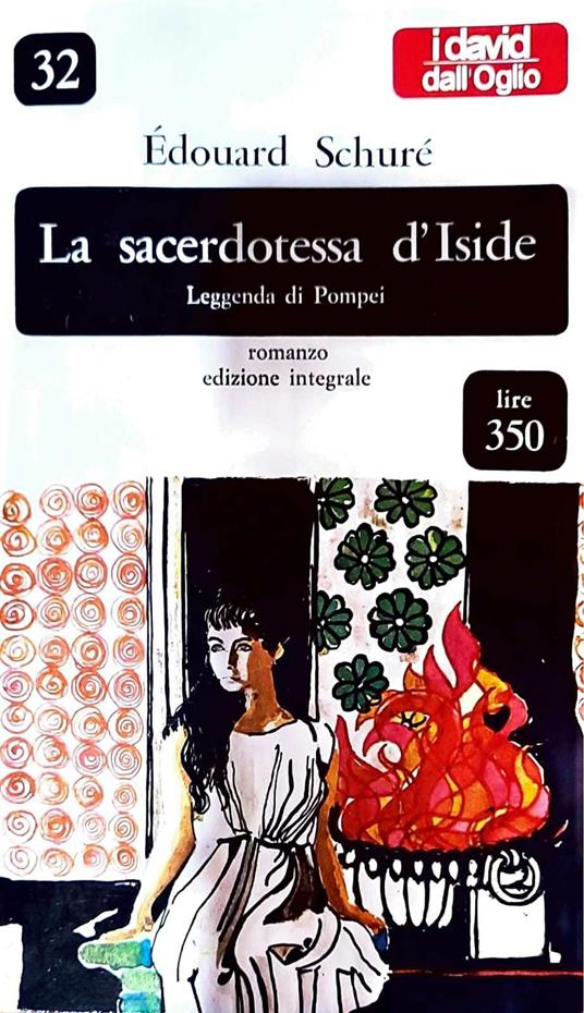 La sacerdotessa d'Iside - leggenda di Pompei - Édouard Schuré - copertina