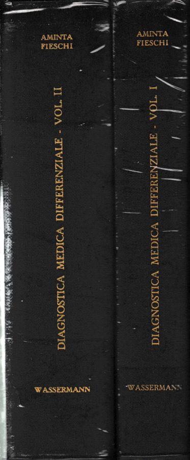 Diagnosi Medica Differenziale, due volumi - Aminta Fieschi - copertina