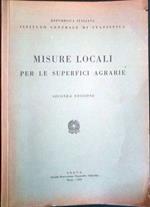 Misure locali per le superfici agrarie