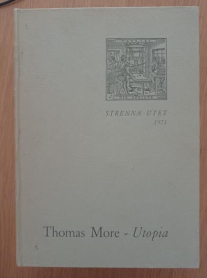 Utopia - Thomas Moore - copertina