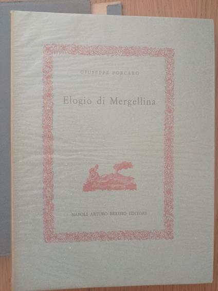 Elogio di Mergellina - Giuseppe Porcaro - copertina