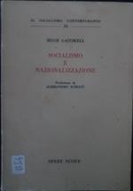 Socialismo e nazionalizzazione