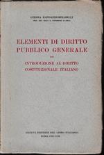 Elementi di Diritto Pubblico Generale