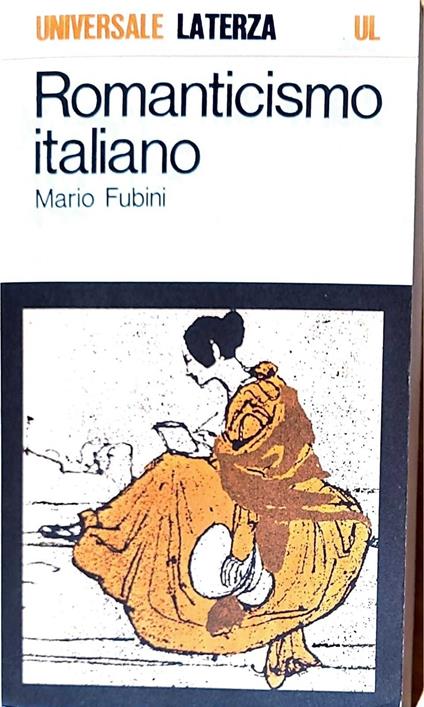 Romanticismo italiano - Mario Fubini - copertina