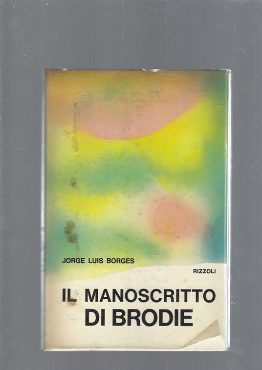 Il Manoscritto Di Brodie - Jorge Luis Borges - copertina