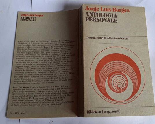 Antologia personale - Jorge Luis Borges - copertina