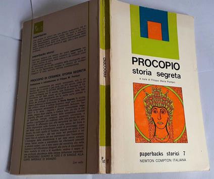 Storia segreta - Procopio di Cesarea - copertina