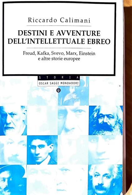 Destini e avventure dell'intellettuale ebreo - Riccardo Calimani - copertina