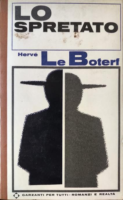 Lo spretato - Hervé Le Boterf - copertina