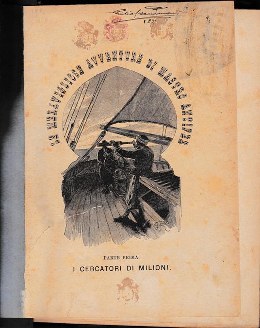 Le meravigliose avventure di Mastro Antifer, parte prima: I cercatori di  milioni - Jules Verne - Libro Usato - Enrico Voghera 