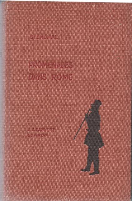 Promenades dans Rome - Stendhal - copertina