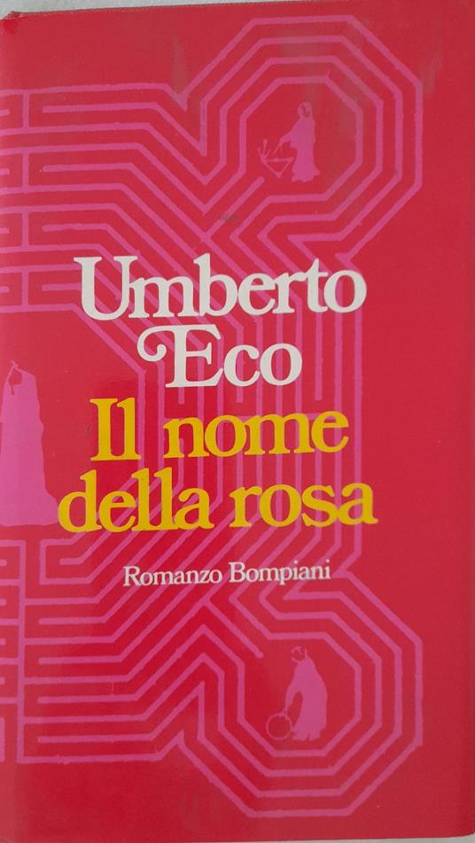 Il nome della rosa - Umberto Eco - copertina