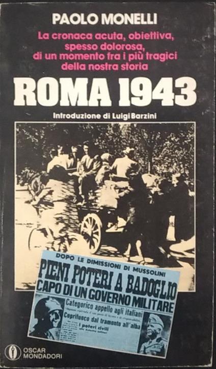 Roma 1943 - Paolo Monelli - copertina