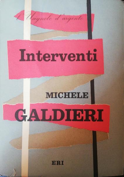 Interventi - Michele Galdieri - copertina