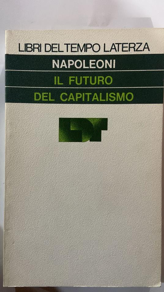 Il futuro del capitalismo - Claudio Napoleoni - copertina