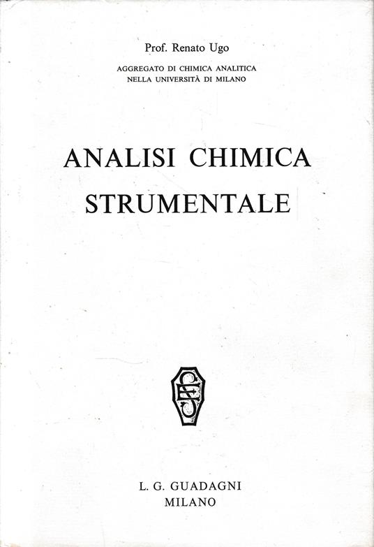 Analisi Chimica Strumentale - Renato Ugo - copertina