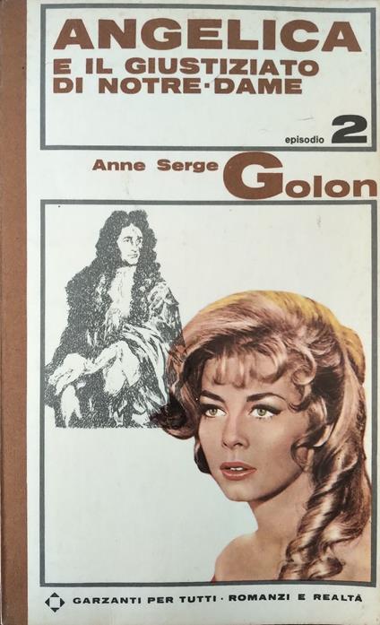 Angelica e il giustiziato di notre dame. ep. 2 - Anne Golon - copertina