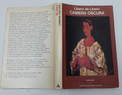 Camera oscura - Libero De Libero - copertina