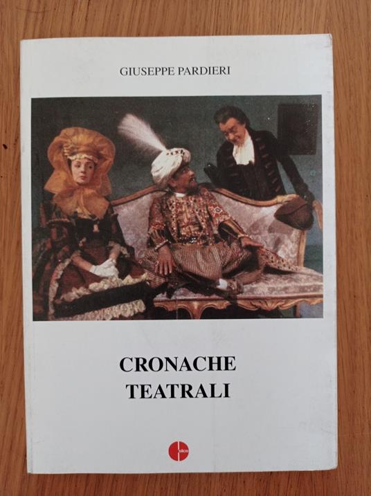 Cronache teatrali - Giuseppe Pardini - copertina