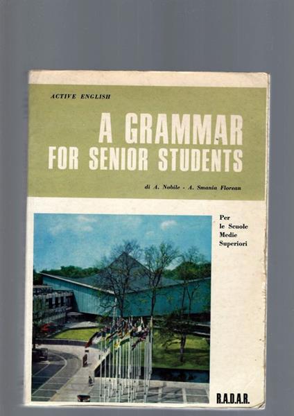 A Grammar For Senior Students - copertina