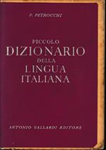 Piccolo Dizionario della lingua italiana