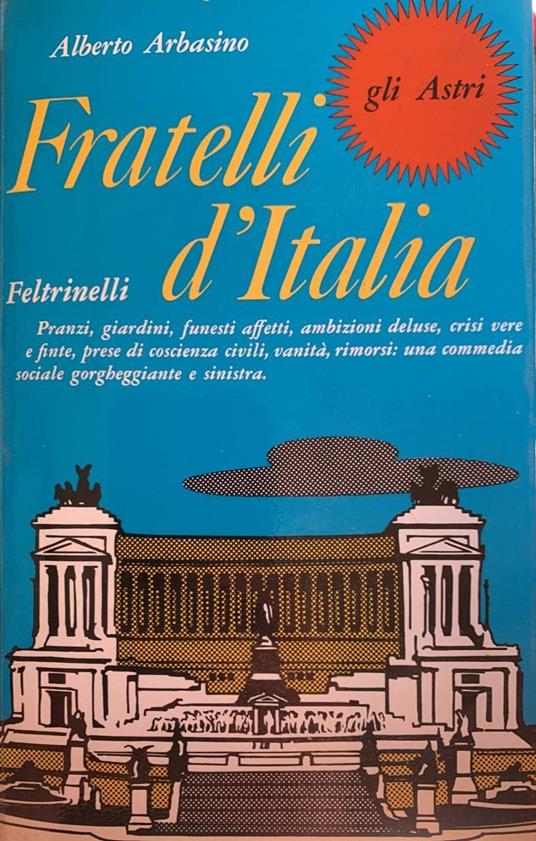 Fratelli d'Italia - Alberto Arbasino - copertina