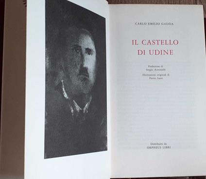 Il castello di Udine - Carlo Emilio Gadda - copertina