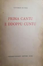 Prima cantu e ddoppu cuntu