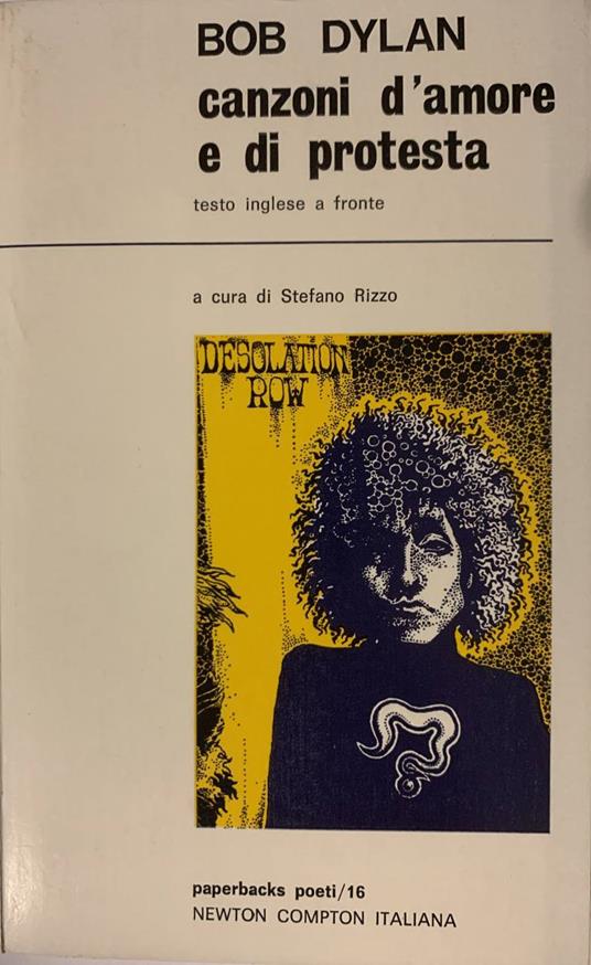 Canzoni d'amore e di protesta - Bob Dylan - copertina