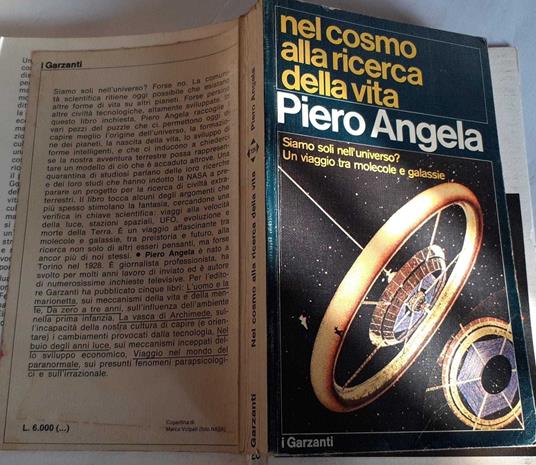 Nel Cosmo alla ricerca della vita - Piero Angela - copertina