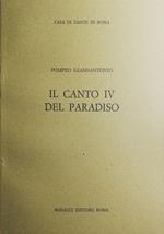 Il canto IV del Paradiso