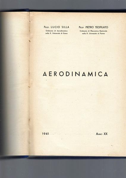 Aerodinamica - copertina