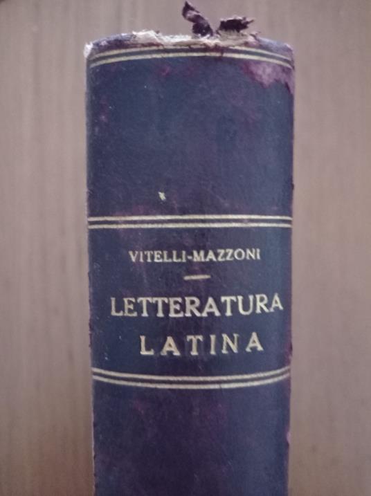 Manuale della letteratura latina - Libro Usato - Barbera 