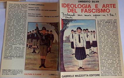 Ideologia e arte del fascismo - Umberto Silva - copertina