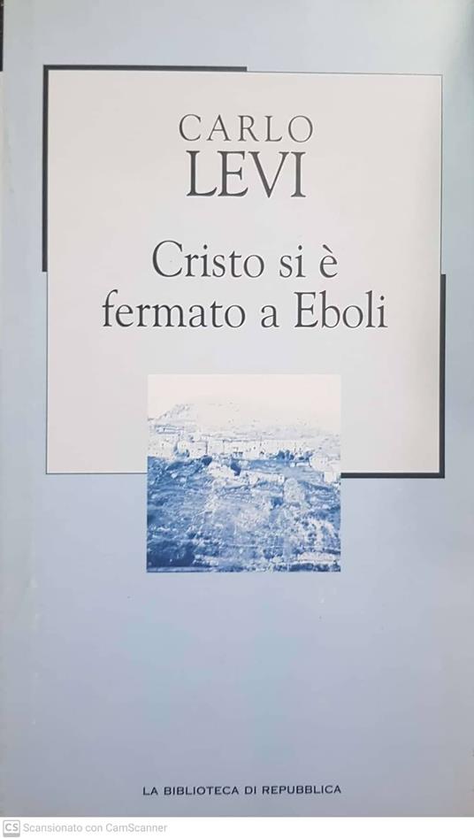 Cristo si è fermato a Eboli - Carlo Levi - copertina