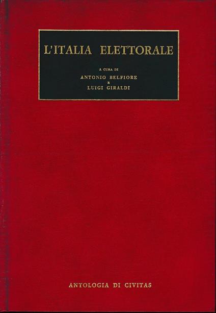 L' Italia elettorale - copertina