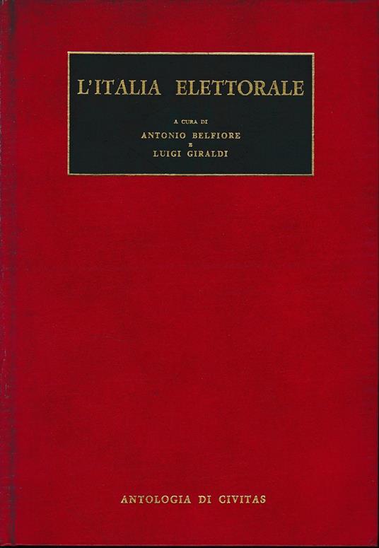 L' Italia elettorale - copertina