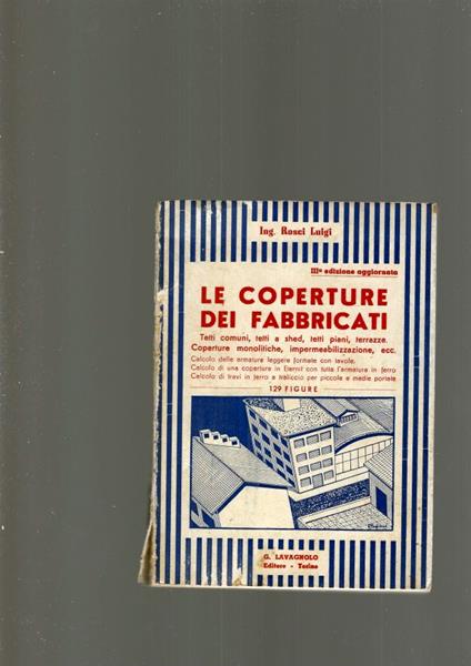 Le Coperture Dei Fabbricati - Luigi Rosci - copertina