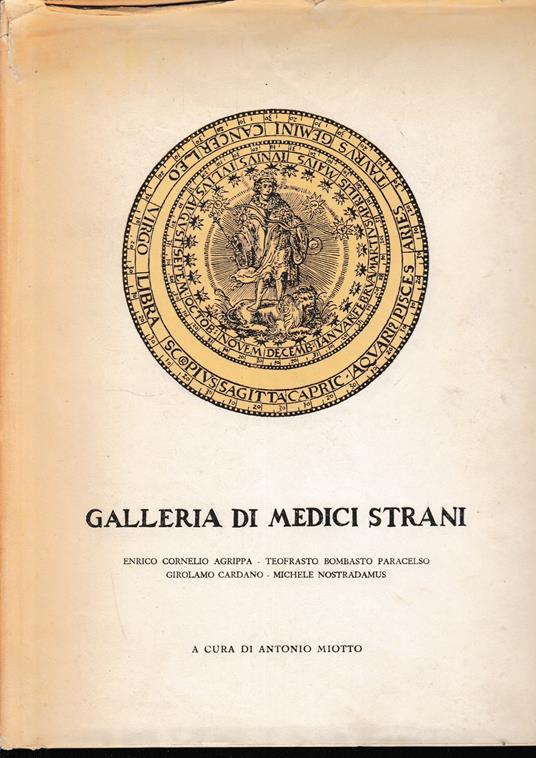 Galleria di medici strani - Antonio Miotto - copertina