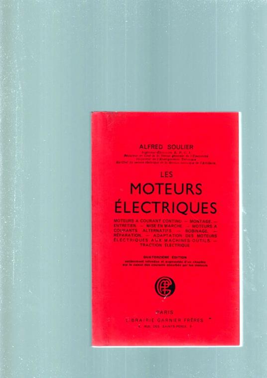 Les Moteurs Electriques - copertina