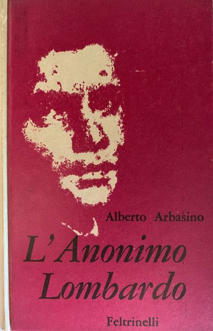 L' anonimo lombardo - Alberto Arbasino - copertina