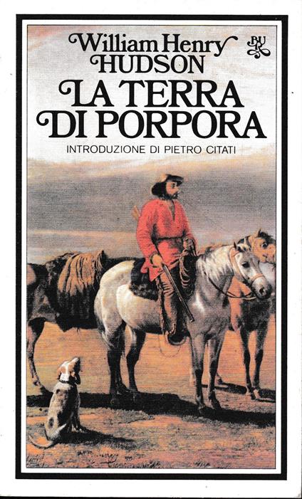 La terra di porpora - William H. Hudson - copertina