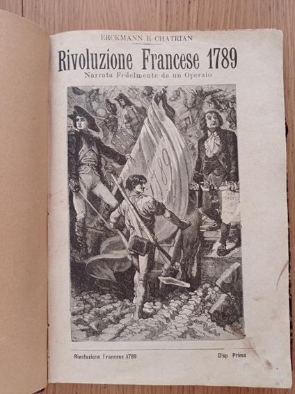 Rivoluzione Francese 1789 - Erckmann-Chatrian - copertina