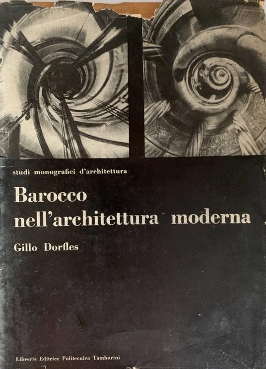 Barocco nell'architettura moderna - Gillo Dorfles - copertina