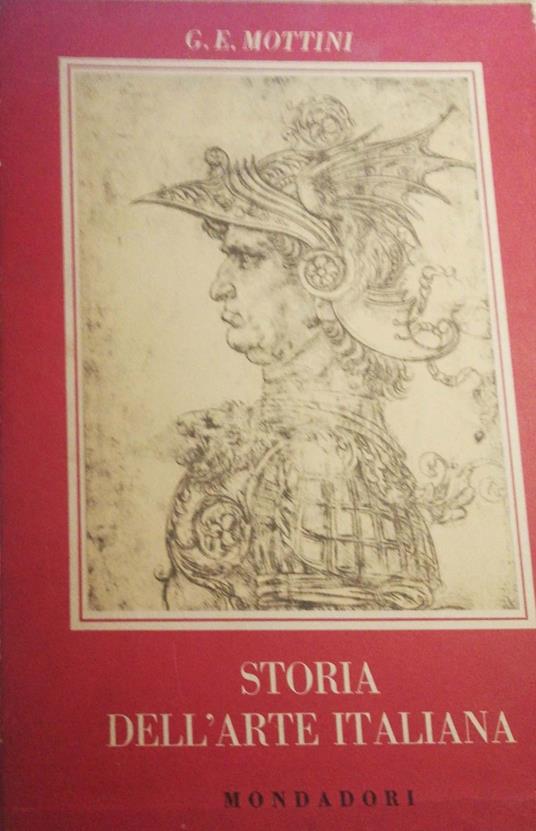 Storia dell'arte italiana - Edoardo Mottini - copertina