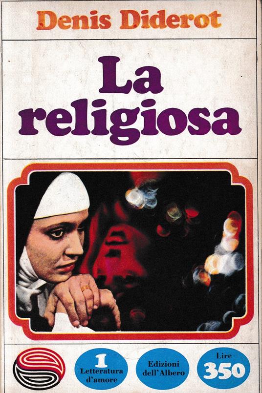 La religiosa - Denis Diderot - copertina