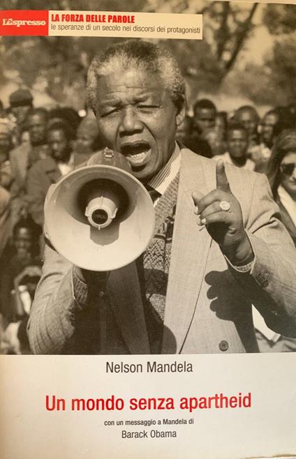 Un mondo senza apartheid - Nelson Mandela - copertina