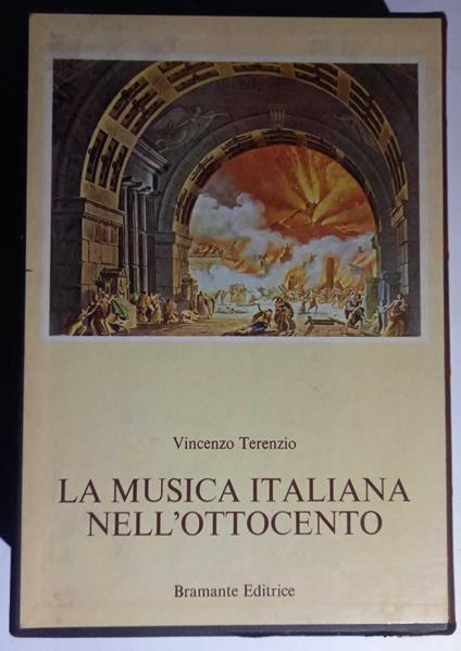 La musica italiana nell'ottocento - Vincenzo Terenzio - copertina