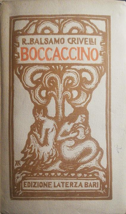 Boccaccino - Riccardo Balsamo Crivelli - copertina